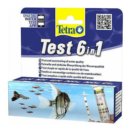 TETRA TEST 6IN1 25 STRIPS