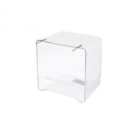 BAGNO TRASPARENTE GANCI FERRO 12,5X12,5C