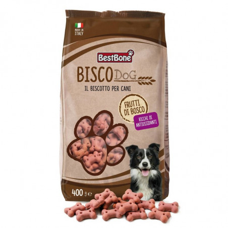 Bestbone - Biscodog Frutti di bosco - ricchi di antiossidanti - 400gr