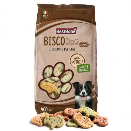 Bestbone - Biscodog Mix Fattoria con cereali e minerali - 400gr