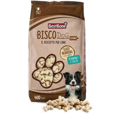 Bestbone - Biscodog Good Morning con latte vitamina C e calcio - 400gr
