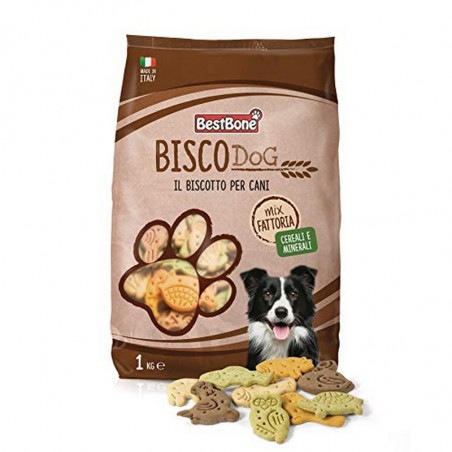 Bestbone - Biscodog Mix Fattoria con cereali e minerali - 1Kg