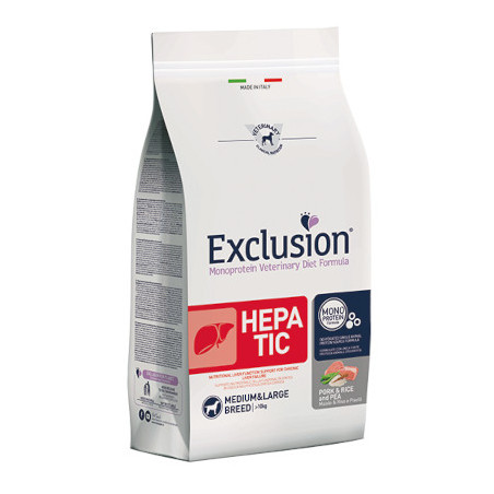 EXCLUSION DOG HEPATIC MEDIUM & LARGE 2 KG