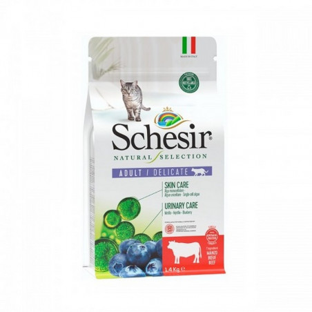 Schesir cat Natural Selection Adult Delicate con Manzo 1,4Kg