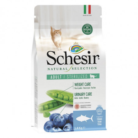Schesir cat Natural Selection Adult Sterilized con Tonno 1,4Kg