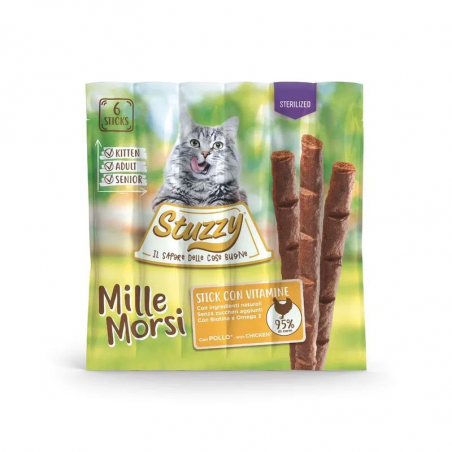 Stuzzy cat Friends Meaty Sticks con Manzo 6*5gr