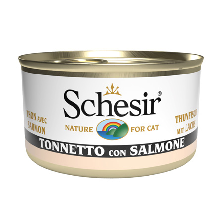 Schesir cat Tonnetto e Salmone 85 gr
