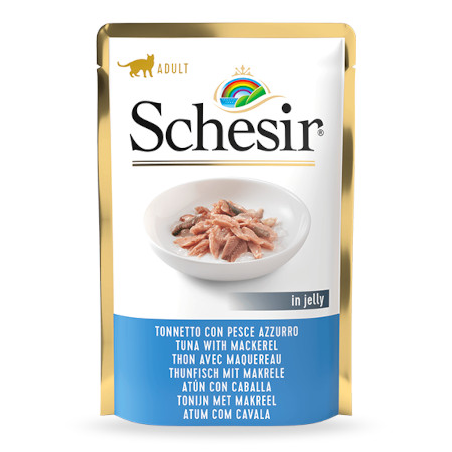 Schesir cat Tonnetto e Pesce azzurro 85 GR.