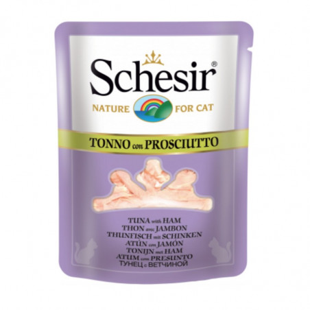 Schesir cat Tonno con Prosciutto 70gr.