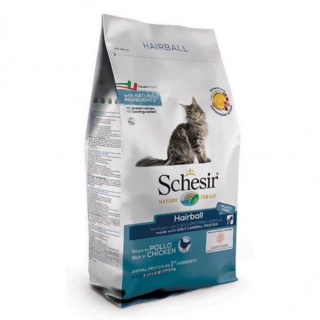 Schesir cat Dry Line Hairball con Pollo 400gr