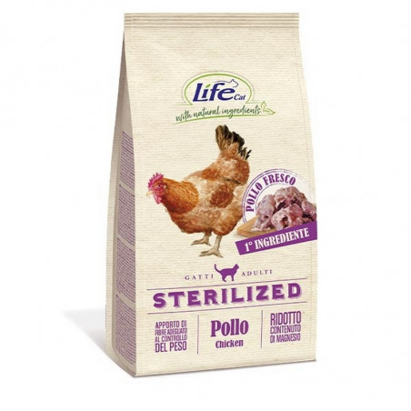 Life Pet Care - Natural Ingredients Adult Sterilized con Pollo - 1,5Kg