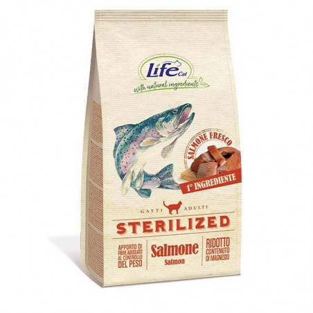 Life Pet Care Adult Sterilized con Salmone - 1,5Kg