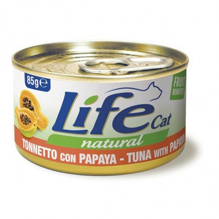 Life Cat Natural Tonnetto con Papaya - 85gr