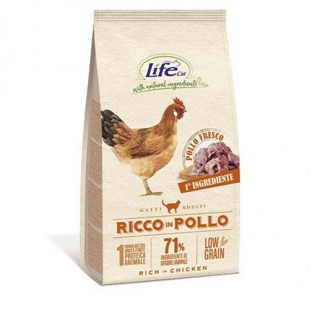 Life Pet Care Adult Low Grain Ricco in Pollo - 400gr