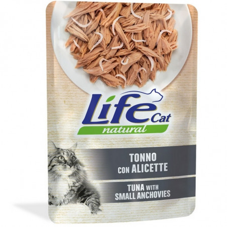 Life Pet Care - Life Cat Natural Tonno con Alicette - 70gr