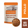 Nature's variety gatto - linea original - pollo in salsa 85 gr.