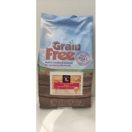 FLANDERS DOG ADULT CERVO,PATATE DOLCI E MORE 2 KG