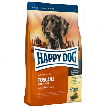 HAPPY DOG TOSCANA 11 KG.