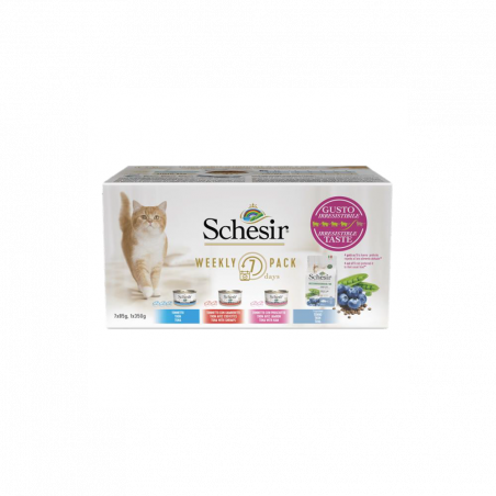 Schesir Weekly Pack Gatto 945 GR