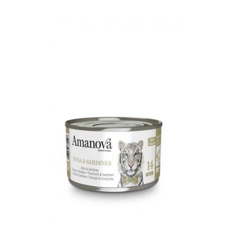 AMANOVA CAT TONNO E SARDINE 70 GR.