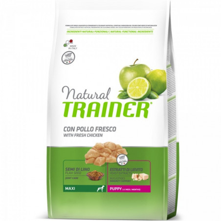 Trainer Natural Dog Maxi Puppy con Pollo Fresco - 12Kg