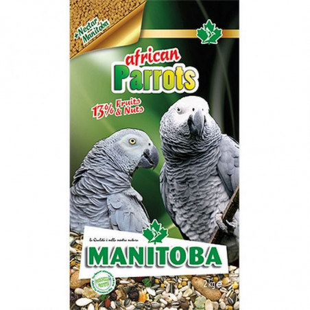 Manitoba - Mangime per Pappagalli Africani - 2Kg