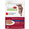 Trainer Natural Adult Cat Bocconcini in Salsa con Manzo - 85gr
