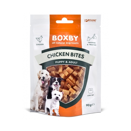 BOXBY CHICKEN BITES 90 GR