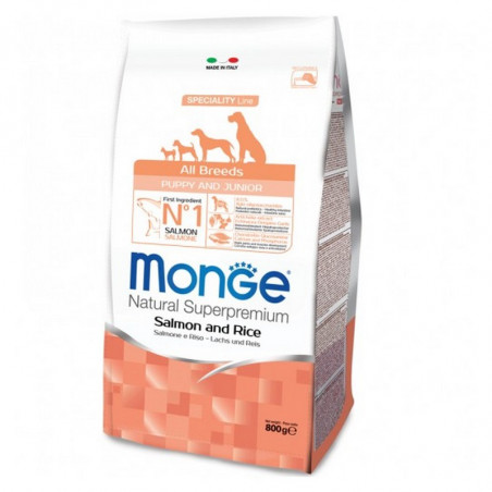 monge All Breeds Puppy Salmone & riso 800 gr
