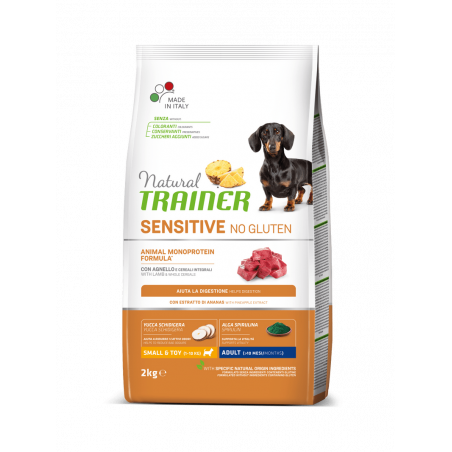 NATURAL TRAINER SENSITIVE CON AGNELLO 7 KG