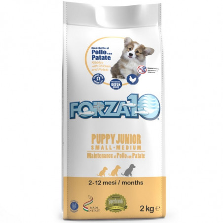 Forza10 - Puppy Junior Maintenance small/medium al Pollo con Patate - 2Kg