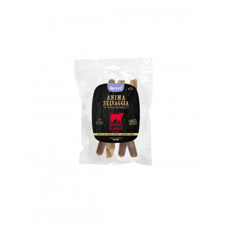 Snack carne essiccata per cani esofago manzo Anima Selvaggia 50 g