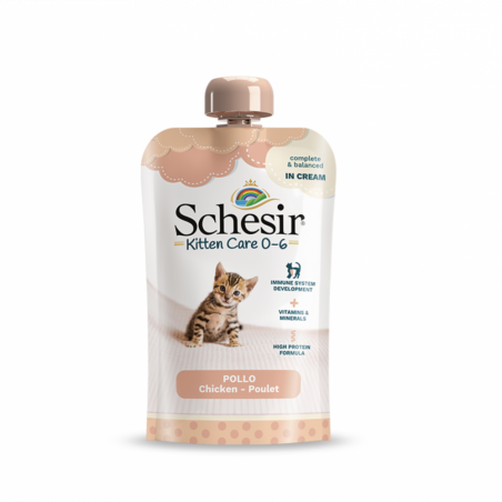 Schesir Kitten Care 0-6 Pollo - 150g