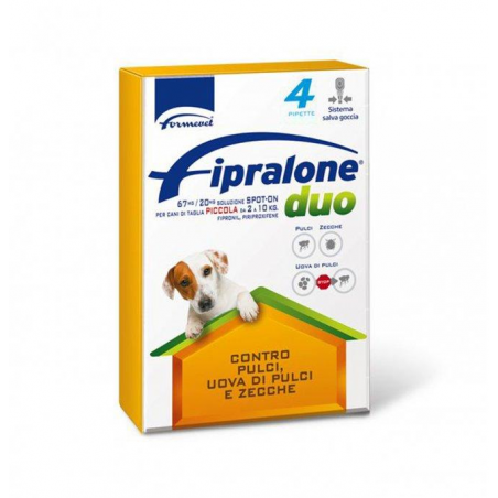 FIPRALONE DUO 2-10 KG.