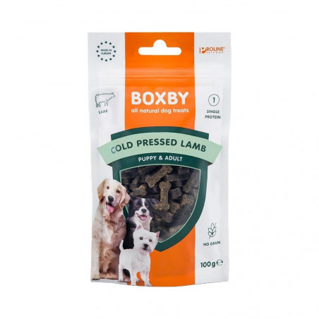 SNACK BOXBY COLD PRESSED LAMB TREAT 100 GR