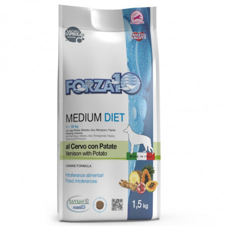 Forza10 - Medium Diet Cane al cervo - 1,5Kg