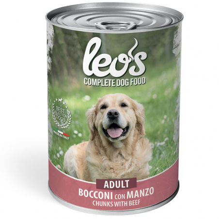 Leo's Dog Adult Bocconi Manzo 415 gr.