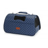 CAMON BORSA TRASPORTINO TRAPUNTATA ROMBO 42 x 25 x 25 CM. BLU