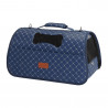 TRASPORTINO TRAP ROMBO 50X27X27CM BLU