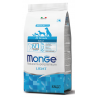 MONGE ADULT All Breeds Adult Light Salmone & riso 12 KG