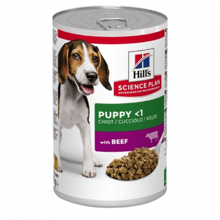 Hill's science plan puppy beef 370 gr 