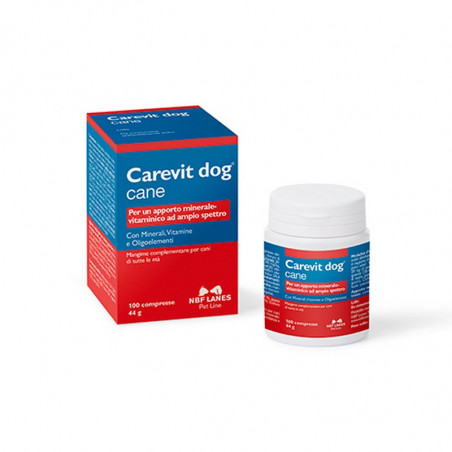 NBF Lanes - Carevit Dog - 100 compresse