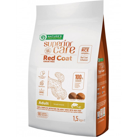 Nature's Protection - Superior Care - RED COAT Small Breeds con Salmone 1,5 Kg