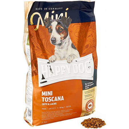 HAPPY DOG MINI TOSCANA 4 KG