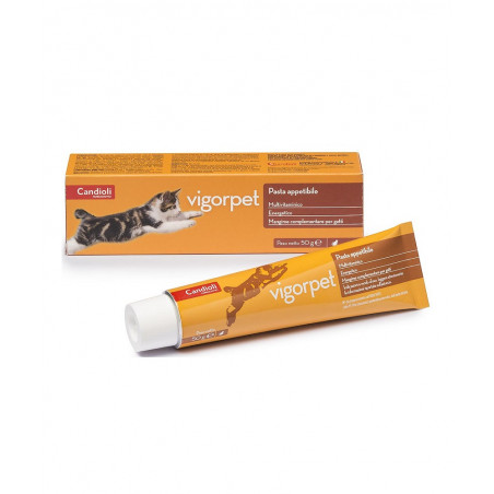Candioli Vigorpet Pasta Appetibile per Gatti Adulti e Cuccioli da 50 gr