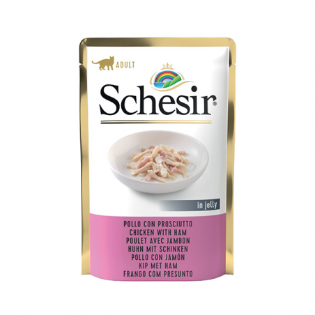 SCHESIR CAT POLLO E PROSCIUTTO 85 GR