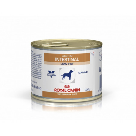 Royal Canin Cane - Veterinary Diet - Gastro Intestinal Low Fat - Cibo Umido in Lattina - 200 g