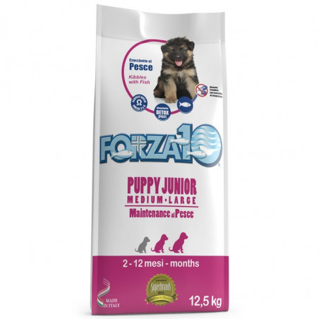 Forza10 - Puppy Junior Maintenance medium/large al Pesce - 12 Kg