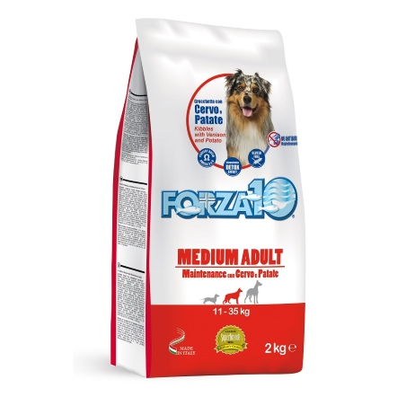 FORZA 10 MEDIUM CERVO E PATATE 12 KG.