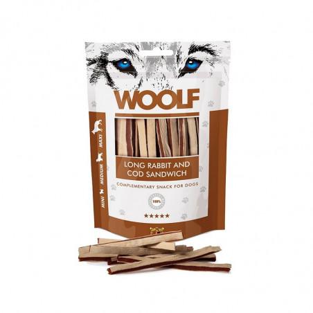 Woolf - Sandwich lungo di Coniglio e Merluzzo - 100gr